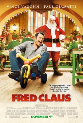 ดูหนังออนไลน์ Fred Claus เต็มเรื่อง (2007) เฟร็ด ครอส พ่อตัวแสบ ป่วนซานต้า