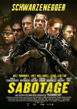 SABOTAGE (2014) คนเหล็กล่านรก