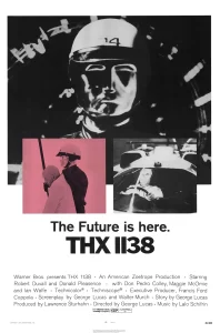THX 1138 (1971) โลกมหาภัย 1138