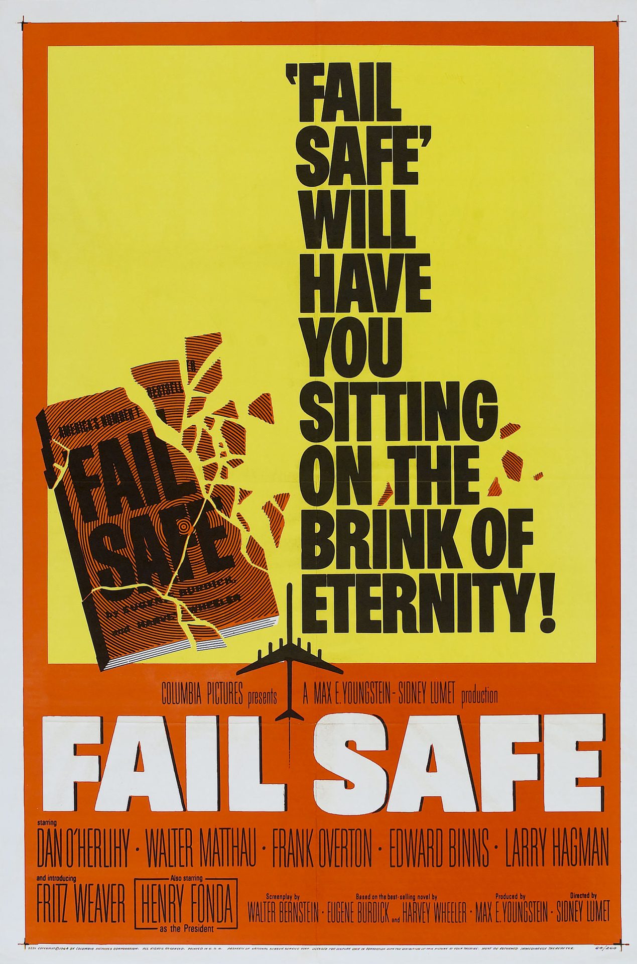 KUBHD ดูหนังออนไลน์ Fail Safe (1964) เต็มเรื่อง FHD