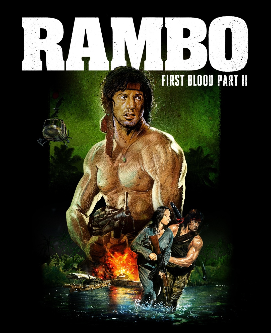 KUBHD ดูหนังออนไลน์ Rambo First Blood 2 (1985) เต็มเรื่อง
